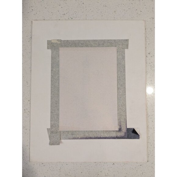 Lighthouse Mixed Media Art Signed Original 1992 Matted Costal Outer banks - Picture 14 of 15